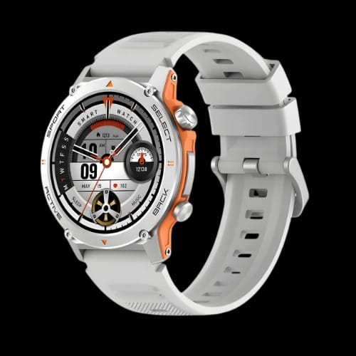kumi gt3 fit smart watch silver main