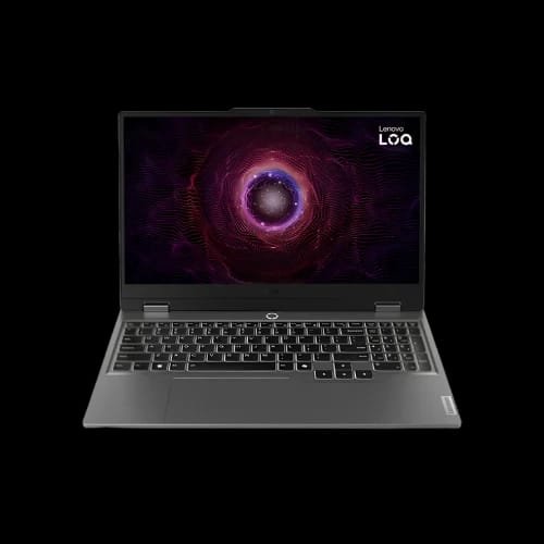 lenovo loq 15arp0 ryzen 5 7235hs 16gb ram 512gb ssd rtx 4050 6gb 156 inch fhd gaming laptop luna grey