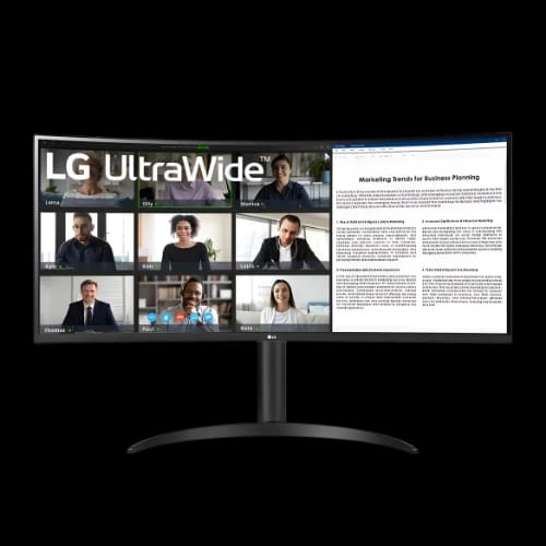 lg 34wr55qk b 34 wqhd 100hz ultrawide curved monitor main
