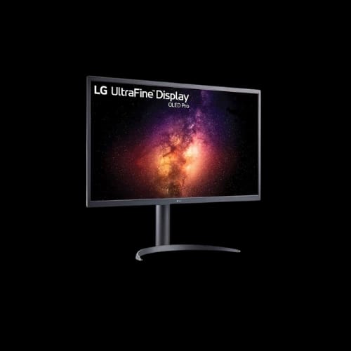 lg ultrafine 32ep950 b 32 inch oled pro 4k professional monitor side angel 1