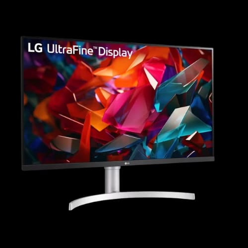 lg ultrafine 32un650k w 32 4k uhd ips monitor angel view