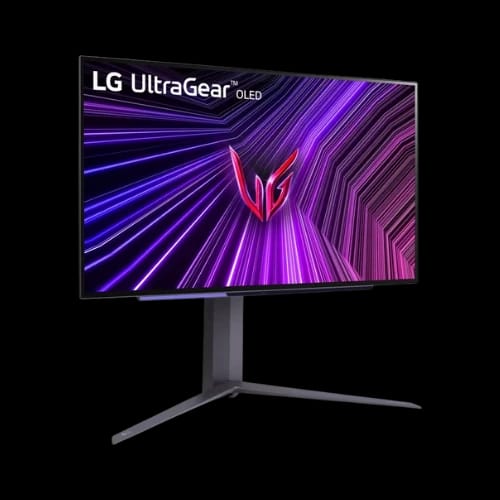lg ultragear 27gr95qe b 27 inch oled 240hz gaming monitor angel