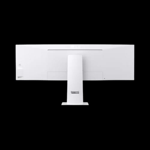 lg ultrawide 49u950a w 49 qhd 144hz ips curved monitor back