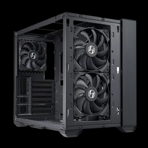 lian li o11 air mini atx mini tower gaming case black 3