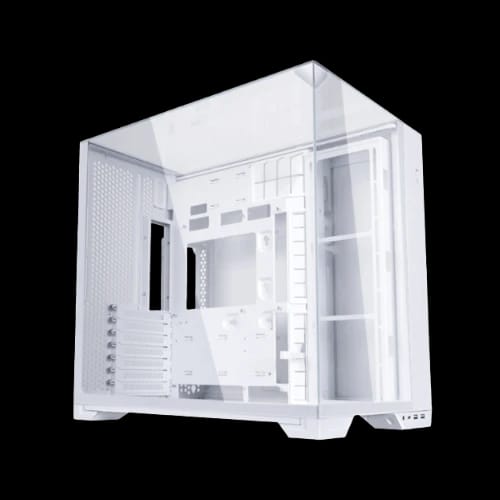 lian li o11 vision compact atx mid tower case white 1