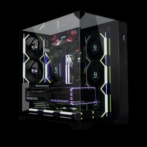 lian li o11 vision compact e atx mid tower casing