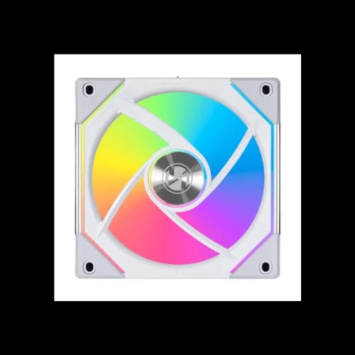 lian li uni fan sl infinity 120mm argb case fan triple packwhite back