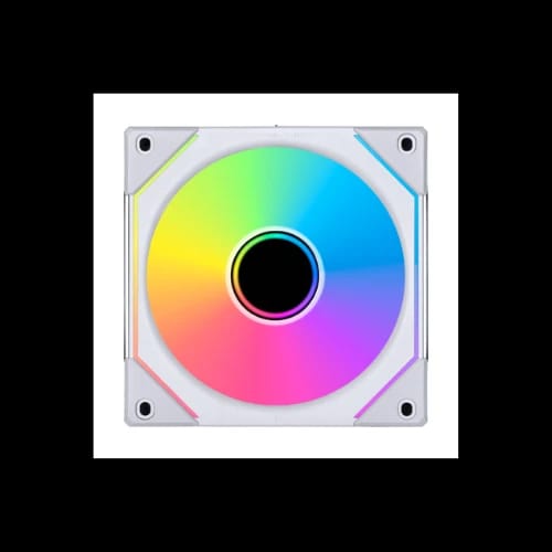 lian li uni fan sl infinity 120mm argb case fan triple packwhite front