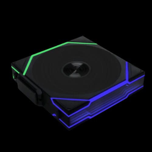lian li uni fan tl lcd wireless 120mm reverse 3 in 1 case fan