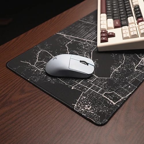 lines of dhaka mouse pad with wireless mouse and keyboard 700 300