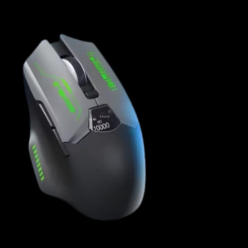lingbao m8 tri mode wireless gaming mouse side