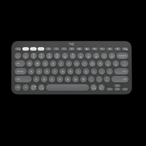 logitech k380s pebble keys 2 multi device bluetooth wireless keyboard black