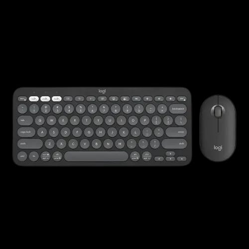 logitech pebble 2 wireless keyboard mouse combo black