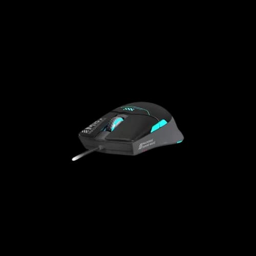 machenike m810 wired ultra rgb lightweight gaming mouse angled