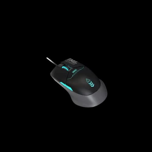 machenike m810 wired ultra rgb lightweight gaming mouse top