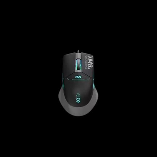 machenike m810 wired ultra rgb lightweight gaming mouse