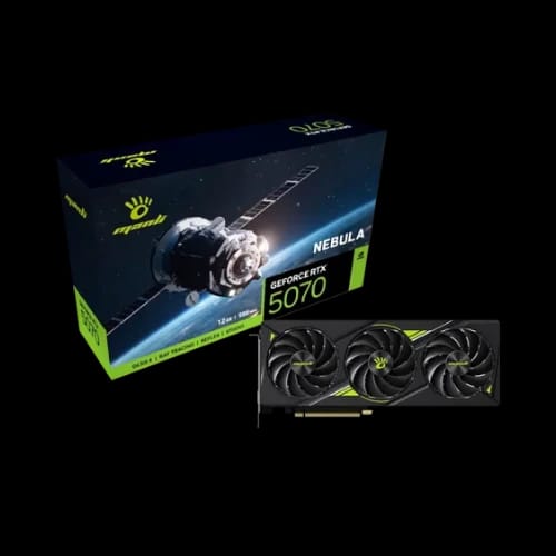 Manli Nebula GeForce RTX 5070 12GB GDDR7 GPU (Triple Cooler) in BD