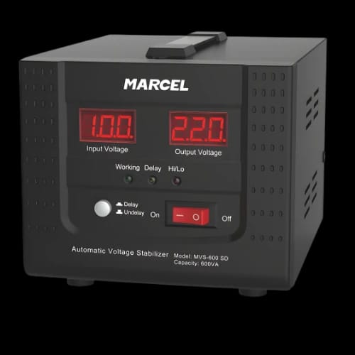 marcel voltage stabilizer protector mvs 600sd main