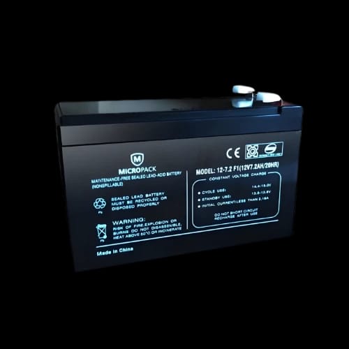 micropack 12v 7ah ups battery main