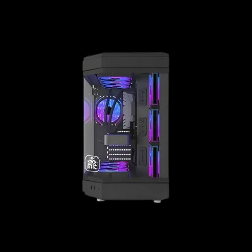 monarch infinity x10 argb atx gaming case front