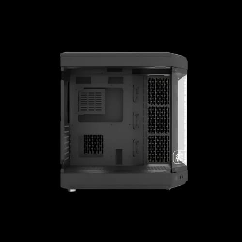 monarch infinity x10 argb atx gaming case open