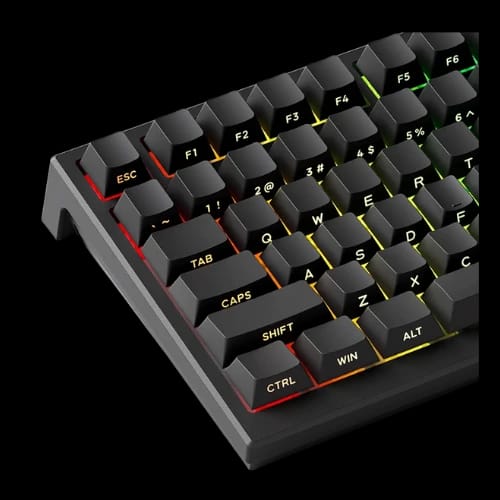 monsgeek akko tac75 he magnetic switch keyboard black rgb wired 2