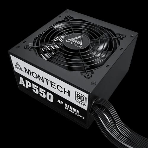 montech ap550 550w 80 plus white certified non modular atx power supply 3