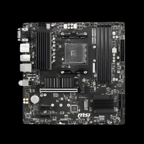 msi b550m pro vdh amd am4 ddr4 micro atx motherboard front