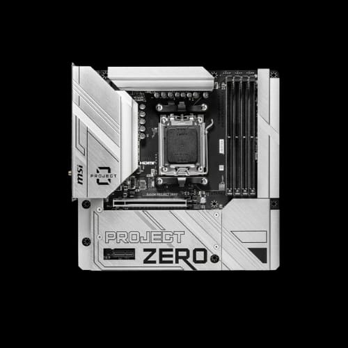 msi b650m project zero am5 m atx motherboard 2