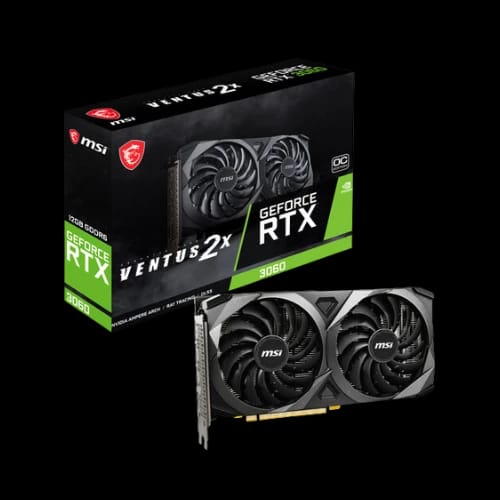 msi geforce rtx 3060 ventus 2x oc 12gb graphics card 1