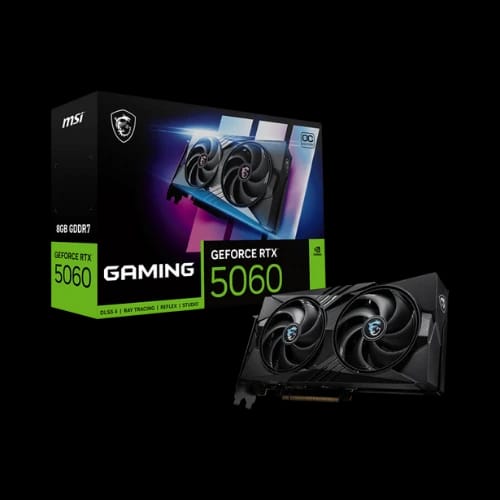 msi geforce rtx 5060 8g gaming oc 8gb gddr7 graphics card
