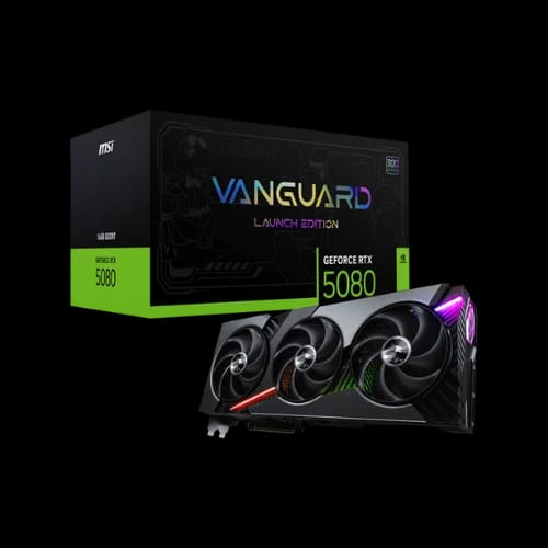 msi geforce rtx 5080 16g vanguard soc launch edition graphics card