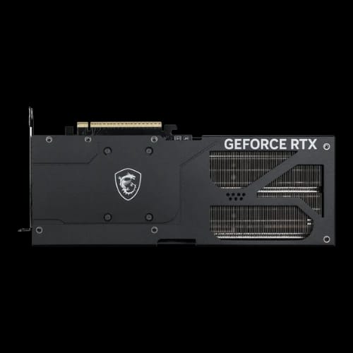 msi geforce rtx 5080 16g ventus 3x oc plus 16gb gddr7 graphics card backplate