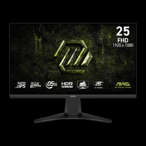 msi mag 255f x24 245 240hz rapid ips fhd gaming monitor main