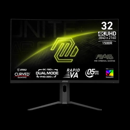 msi mag 321cupdf 315 inch dual mode 4k gaming monitor