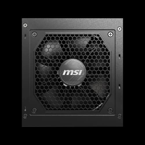 msi mag a750gl pcie5 750w 80 plus gold full modular power supplyfront