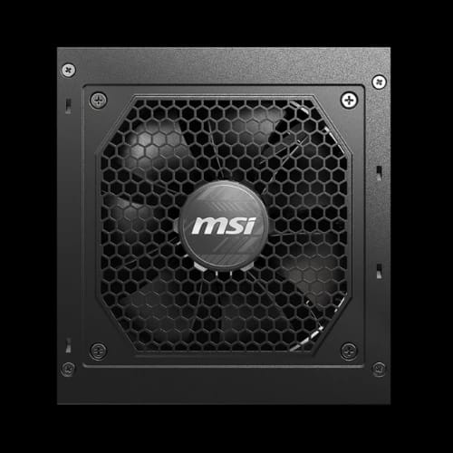 msi mag a850gl pcie5 850w 80 plus gold full modular power supplyfront
