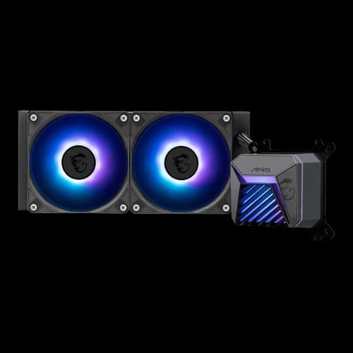 msi mag coreliquid a15 240 aio argb liquid cpu cooler