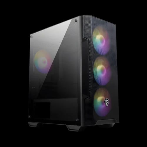 msi mag forge m100a micro atx tower gaming casemain