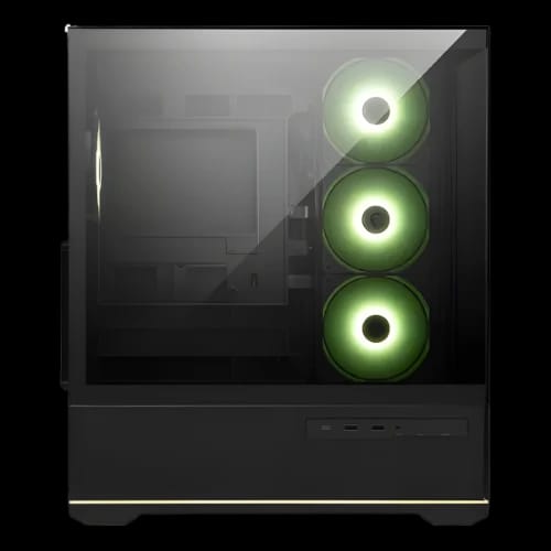 msi mag pano 110r pz argb atx mid tower gaming casing blackfront
