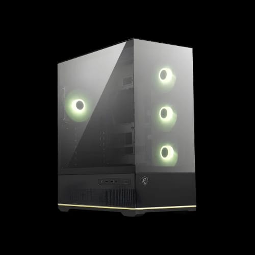 msi mag pano 110r pz argb atx mid tower gaming casing blackmain