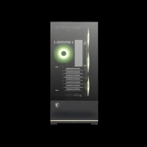 msi mag pano 110r pz argb atx mid tower gaming casing blackrgb fans