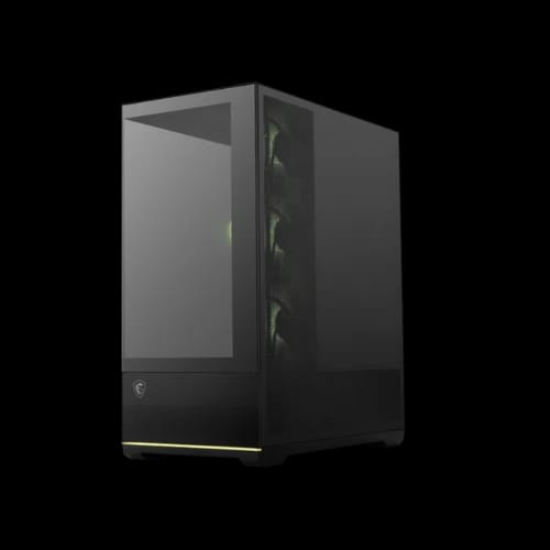 msi mag pano 110r pz argb atx mid tower gaming casing blackside back view