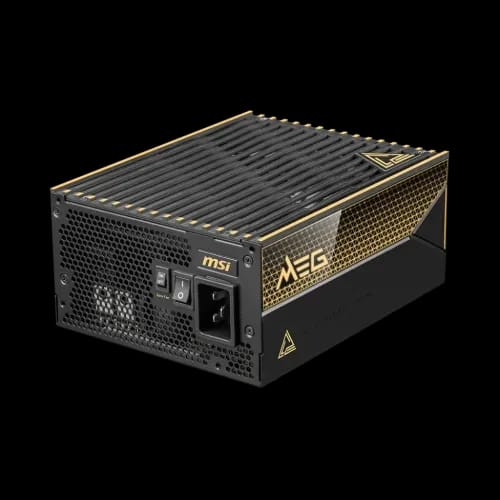 msi meg ai1600t pcie5 1600w 80 titanium fully modular psu 3