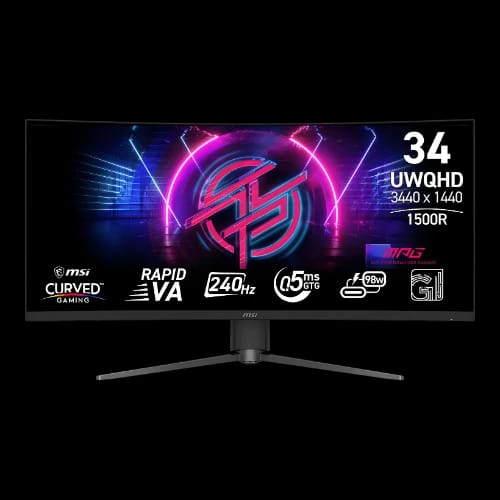 msi mpg 346cqrf x24 34 uwqhd 240hz curved gaming monitormain