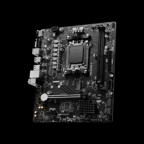 msi pro b650m e am5 matx motherboard 2