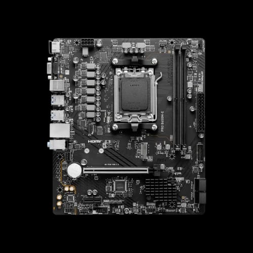 msi pro b650m e am5 matx motherboard