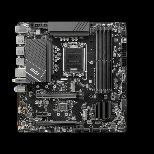 msi pro b760m a wifi matx motherboard pcb