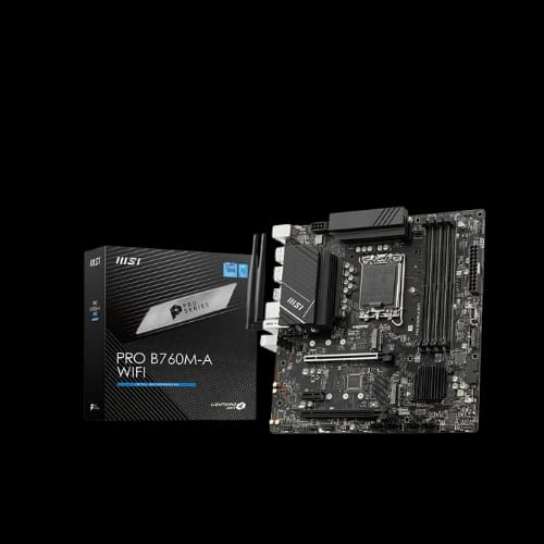 msi pro b760m a wifi matx motherboard