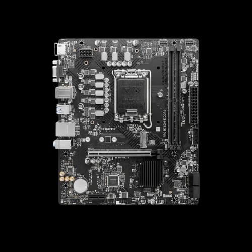 msi pro b760m e ddr4 lga 1700 matx motherboard pcb